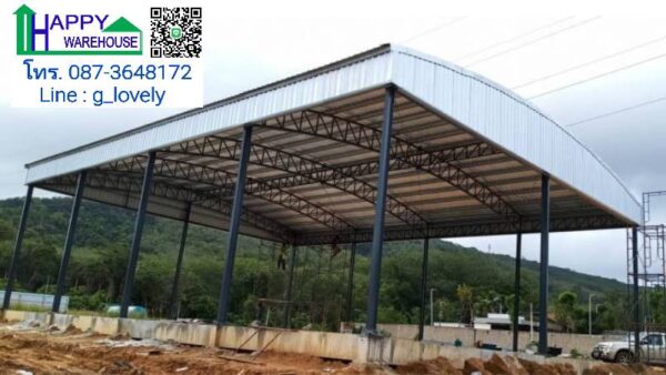 โกดังสำเร็จรูป HW- HCC 15x20x6 ม. - Image 2