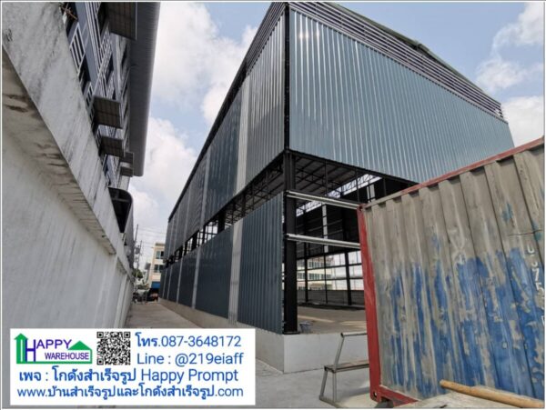 โกดังสำเร็จรูป HW-HC 12x32x10m.สมุทรสาคร - Image 11