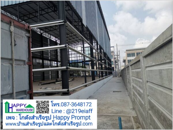 โกดังสำเร็จรูป HW-HC 12x32x10m.สมุทรสาคร - Image 13
