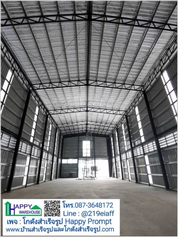โกดังสำเร็จรูป HW-HC 12x32x10m.สมุทรสาคร - Image 15