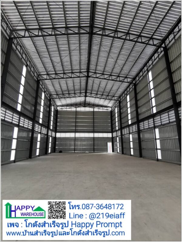 โกดังสำเร็จรูป HW-HC 12x32x10m.สมุทรสาคร - Image 16