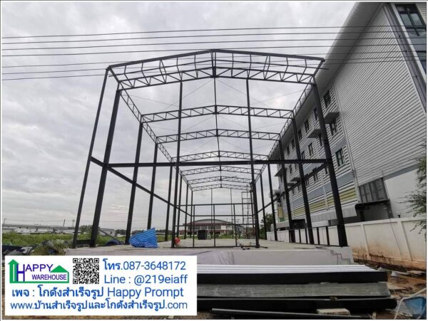 โกดังสำเร็จรูป HW-HC 12x32x10m.สมุทรสาคร - Image 17