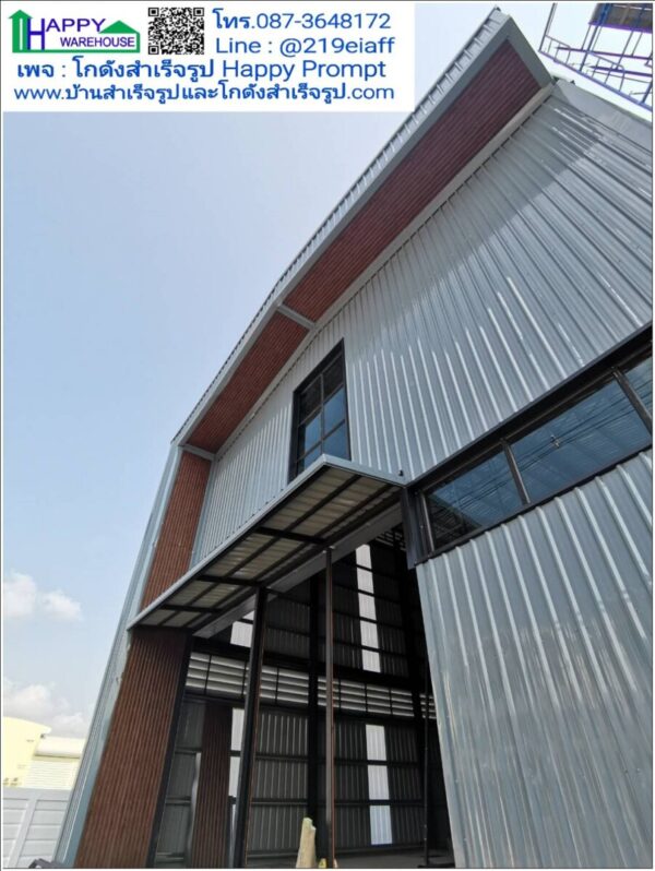 โกดังสำเร็จรูป HW-HC 12x32x10m.สมุทรสาคร - Image 5