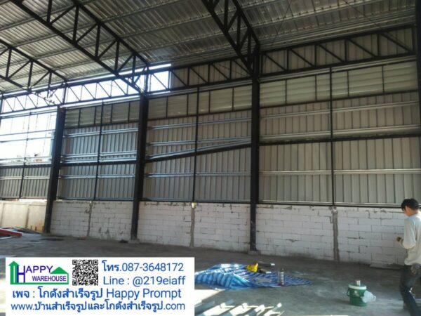 โกดังสำเร็จรูป HW-HC 28x25x6 ม. - Image 8