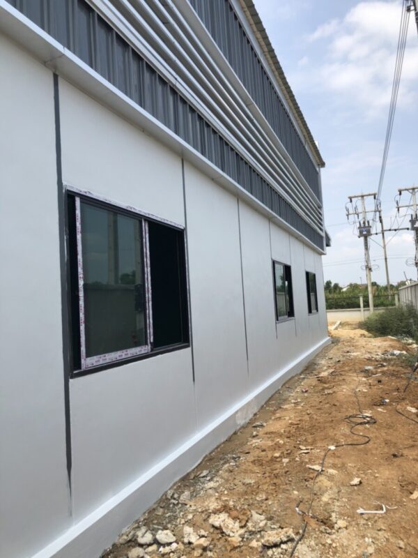 โกดังสำเร็จรูป HW-C 13x20x6 ม. พร้อมออฟฟิศ และห้องน้ำ - Image 11