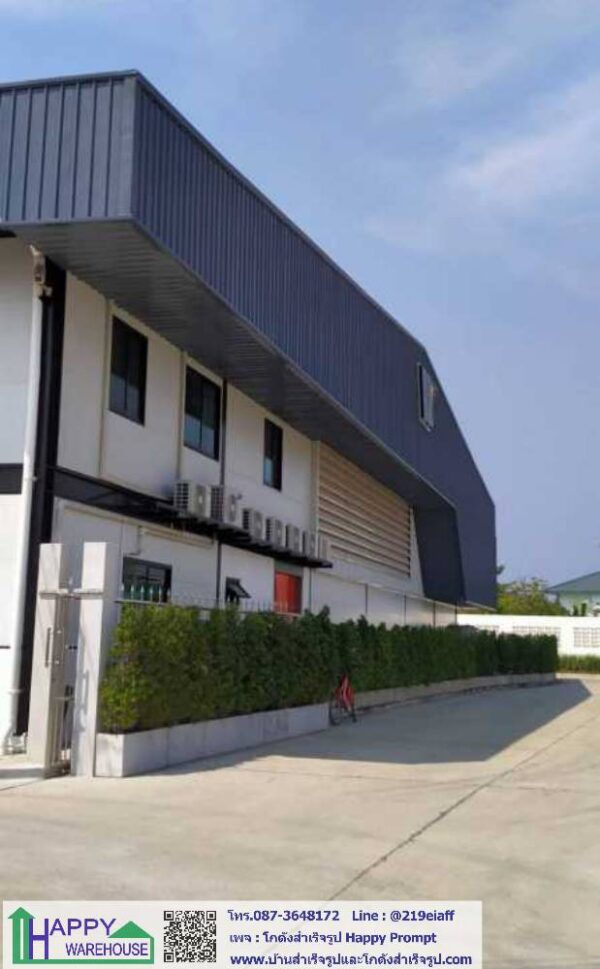 โกดังและสำนักงาน2ชั้น ผนัง EPS  HW-HC 36x54x6.9 m. - Image 53