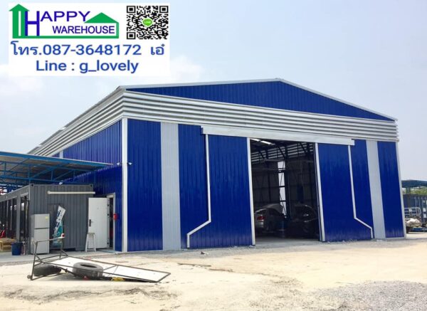 โกดังสำเร็จรูป HW-C 15x34x6 ม. บางศรีเมือง นนทบุรี - Image 3