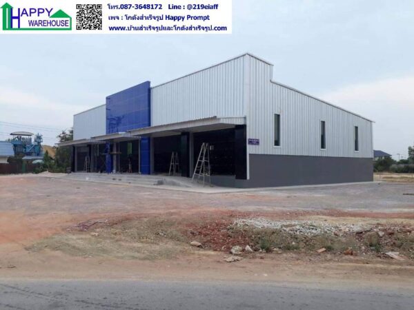 โกดังสำเร็จรูป HW-CT 15x30x6.5 ม. - Image 2