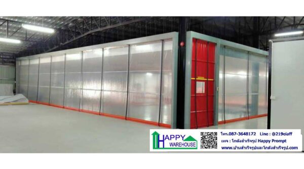 โกดังและสำนักงาน2ชั้น ผนัง EPS  HW-HC 36x54x6.9 m. - Image 13