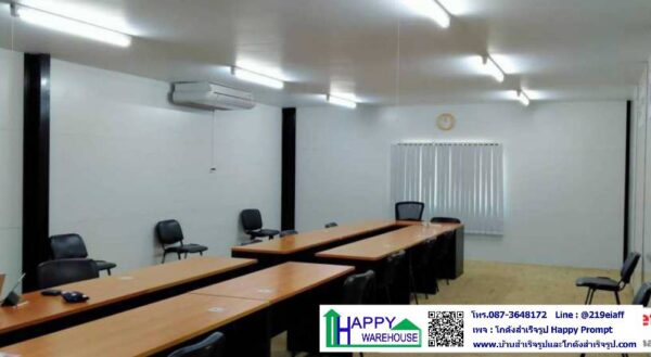 โกดังและสำนักงาน2ชั้น ผนัง EPS  HW-HC 36x54x6.9 m. - Image 23