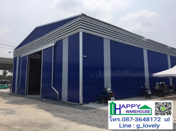 โกดังสำเร็จรูป HW-C 15x34x6 ม. บางศรีเมือง นนทบุรี - Image 5