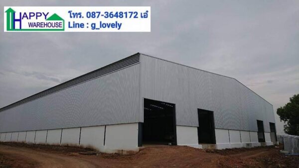 โกดังสำเร็จรูป HW-HC 52x120x10m. อ.อุทัย อยุธยา - Image 4