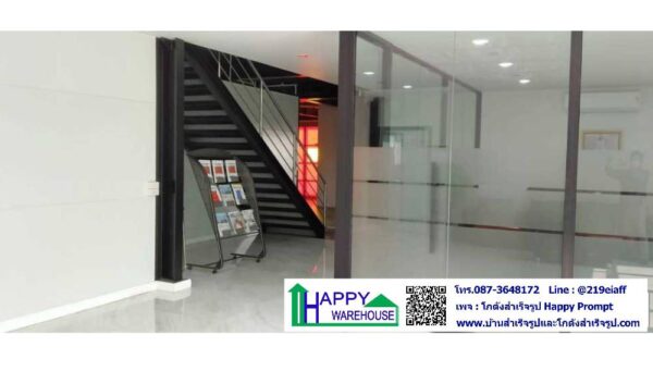 โกดังและสำนักงาน2ชั้น ผนัง EPS  HW-HC 36x54x6.9 m. - Image 31