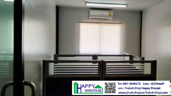 โกดังและสำนักงาน2ชั้น ผนัง EPS  HW-HC 36x54x6.9 m. - Image 34