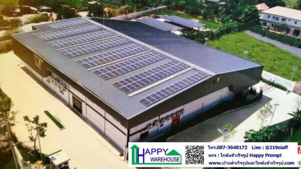 โกดังและสำนักงาน2ชั้น ผนัง EPS  HW-HC 36x54x6.9 m. - Image 55