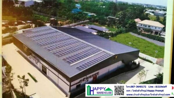โกดังและสำนักงาน2ชั้น ผนัง EPS  HW-HC 36x54x6.9 m. - Image 56