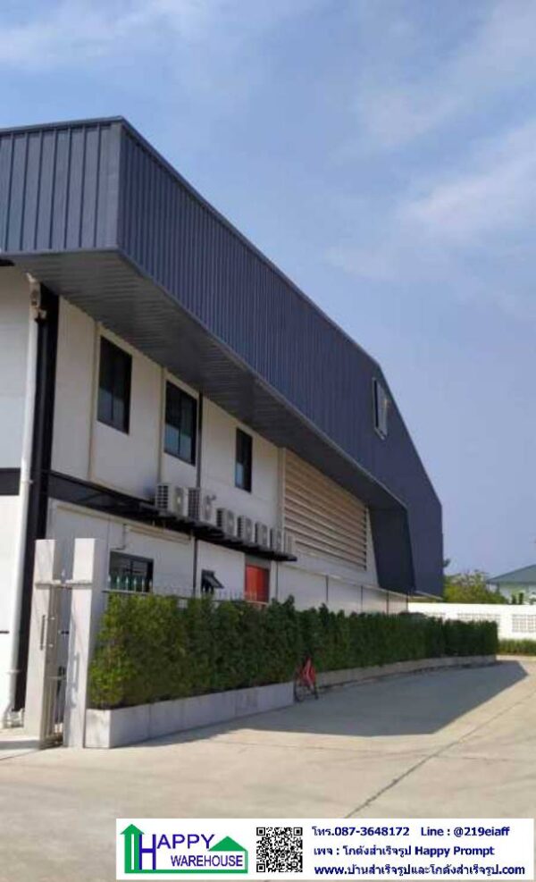 โกดังและสำนักงาน2ชั้น ผนัง EPS  HW-HC 36x54x6.9 m. - Image 7