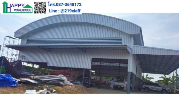 โกดังสำเร็จรูป HW-HCC 18x25x8 ม.