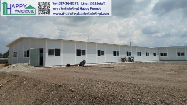 ออฟฟิศสำเร็จรูป ผนังกันความร้อน Sandwich Panel  HW-C 12x96x3 ม. - Image 2