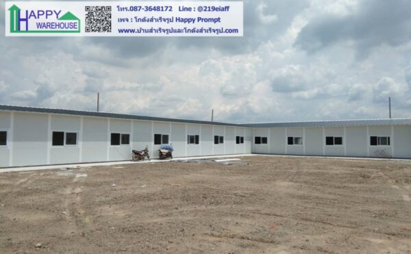 ออฟฟิศสำเร็จรูป ผนังกันความร้อน Sandwich Panel  HW-C 12x96x3 ม. - Image 4