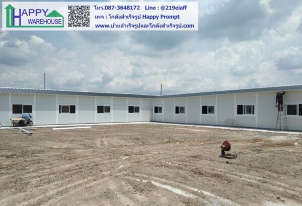 ออฟฟิศสำเร็จรูป ผนังกันความร้อน Sandwich Panel  HW-C 12x96x3 ม. - Image 5
