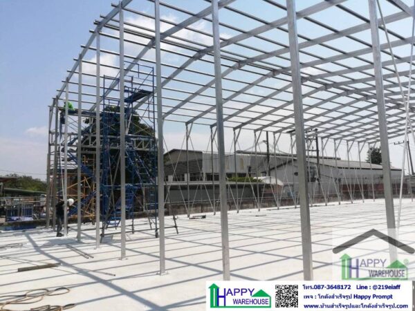 โกดังเก็บสินค้าขนาดเล็ก  Hw-C 15X30X6m - Image 10