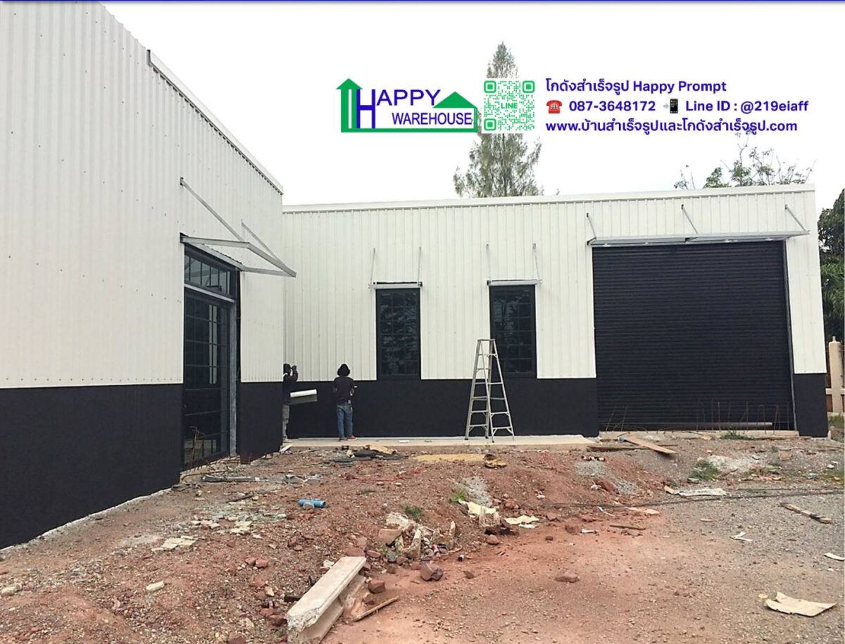 โกดังสำเร็จรูป HW-C 10x15x5 เมตร - Image 4
