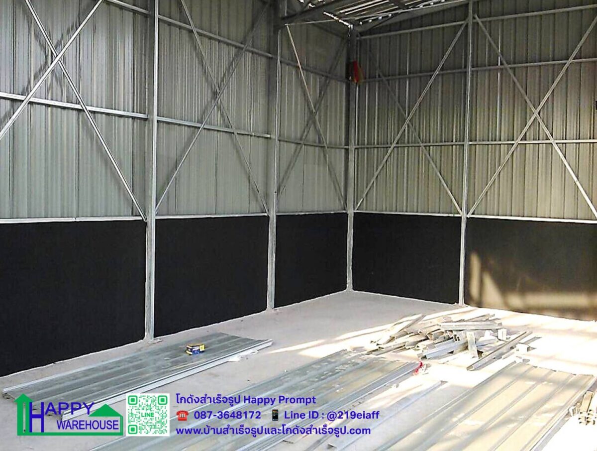 โกดังสำเร็จรูป HW-C 10x15x5 เมตร - Image 9