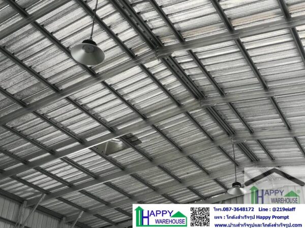 โกดังเก็บสินค้าขนาดเล็ก  Hw-C 15X30X6m - Image 6