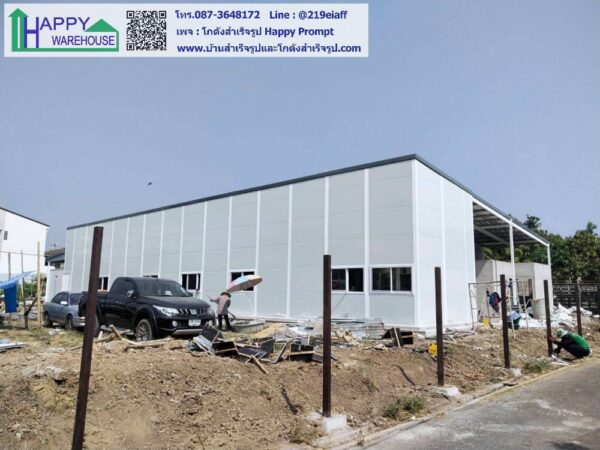 โกดังสำเร็จรูป HW-C 15x28x4.75 เมตร - Image 2