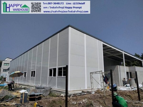 โกดังสำเร็จรูป HW-C 15x28x4.75 เมตร - Image 5