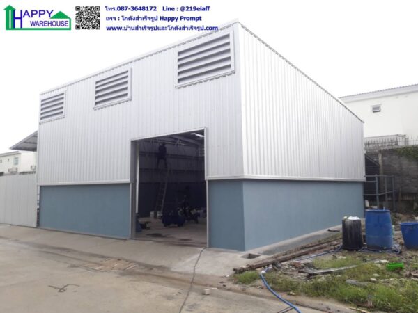 โกดังสำเร็จรูป HW-C 10x10x5 เมตร - Image 2