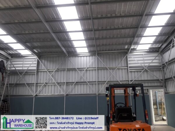 โกดังสำเร็จรูป HW-C 10x10x5 เมตร - Image 6