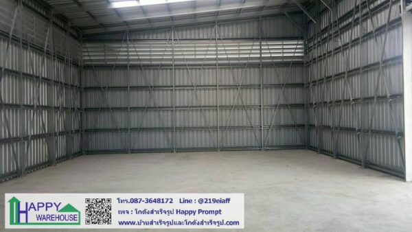 โกดังสำเร็จรูป HW-C 10x15x6 เมตร - Image 3