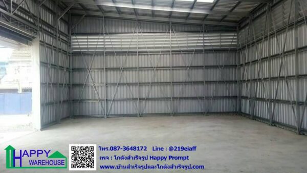 โกดังสำเร็จรูป HW-C 10x15x6 เมตร - Image 4