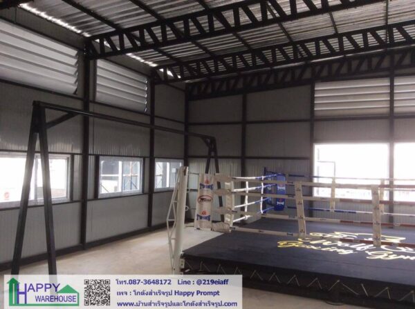 โรงยิม-สนามมวย บนตึกชั้น5 HW-C 10x16x6 เมตร - Image 5