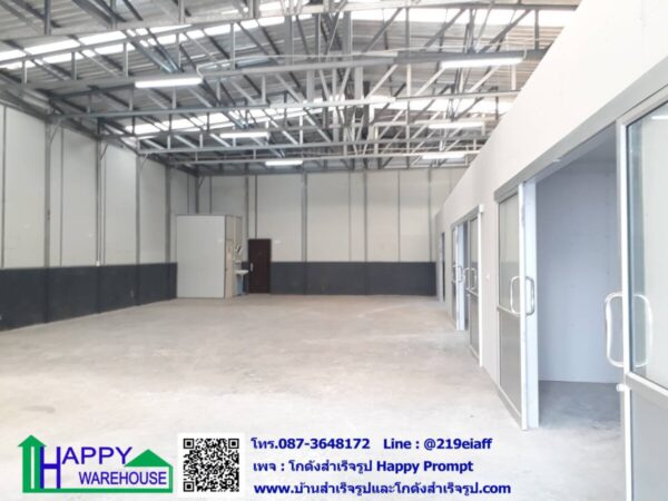 โกดังสำเร็จรูป HW-C 13x20x6 เมตร - Image 5