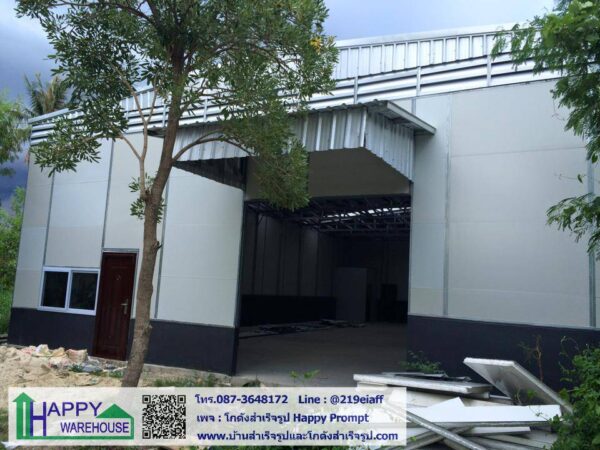 โกดังสำเร็จรูป HW-C 13x20x6 เมตร - Image 3