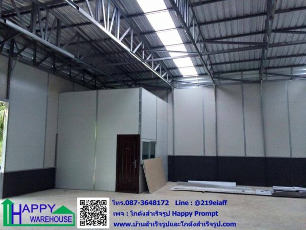 โกดังสำเร็จรูป HW-C 13x20x6 เมตร - Image 4