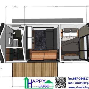 บ้านสำเร็จรูป , บ้านสำเร็จรูป Happy House , บ้านน็อคดาวน์ , รับสร้างบ้าน , แบบบ้าน , ออกแบบบ้าน , แบบบ้านฟรี