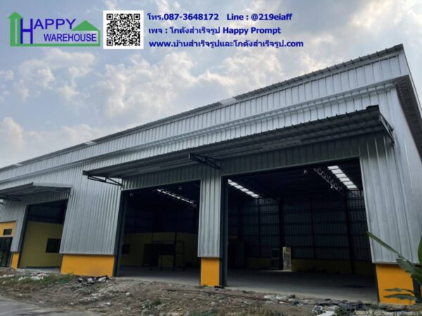 โกดังสำเร็จรูป HW-HC 18x28.5x6.5 เมตร - Image 2