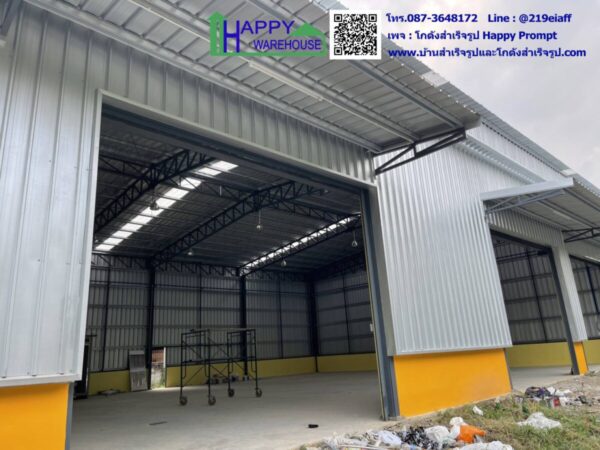 โกดังสำเร็จรูป HW-HC 18x28.5x6.5 เมตร - Image 3
