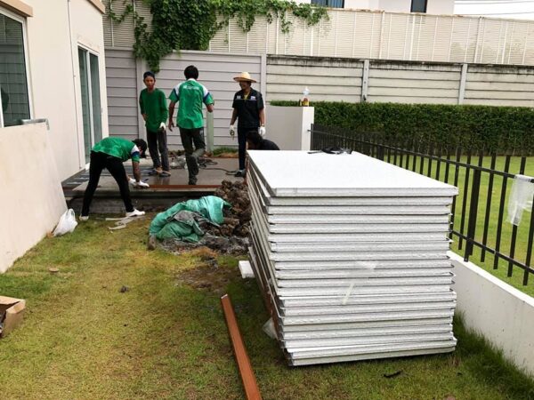 งานต่อเติมออฟฟิศข้างบ้าน ขนาด 1.8×3.6 ม. - Image 13