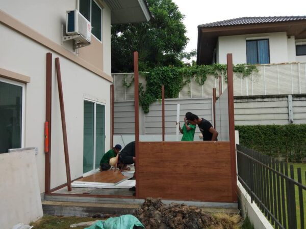งานต่อเติมออฟฟิศข้างบ้าน ขนาด 1.8×3.6 ม. - Image 15
