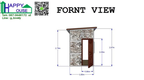 งานต่อเติมออฟฟิศข้างบ้าน ขนาด 1.8×3.6 ม. - Image 22