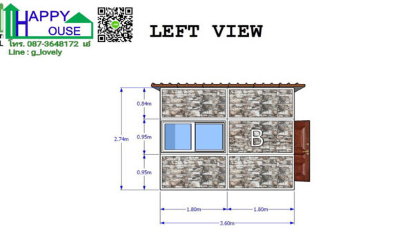 งานต่อเติมออฟฟิศข้างบ้าน ขนาด 1.8×3.6 ม. - Image 23