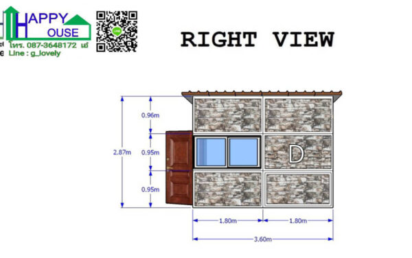 งานต่อเติมออฟฟิศข้างบ้าน ขนาด 1.8×3.6 ม. - Image 24