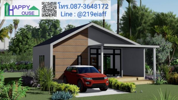 บ้านสำเร็จรูป MD-01 ขนาด 1 ห้องนอน 1 ห้องนั่งเล่น 1 ห้องน้ำ - Image 4
