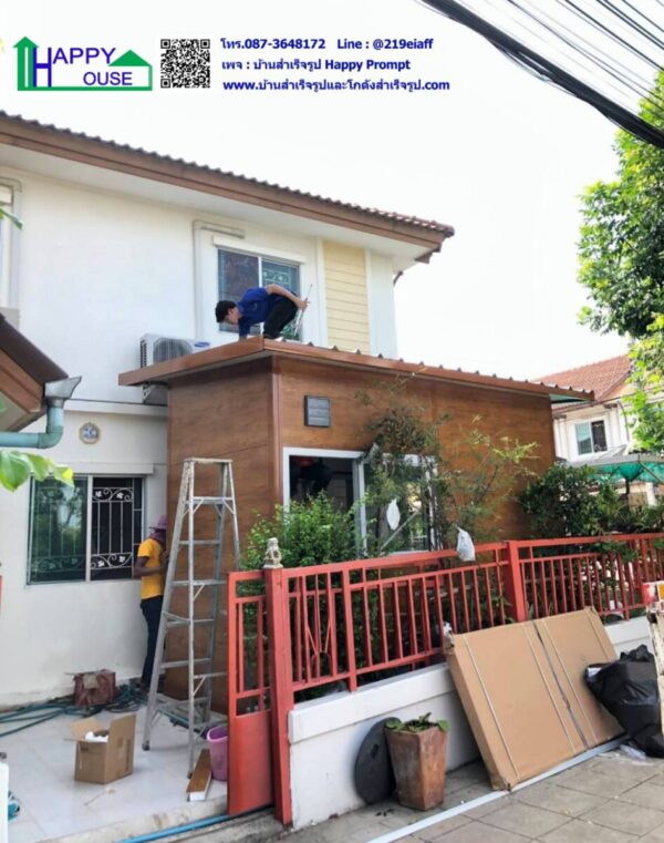 งานต่อเติมออฟฟิศข้างบ้าน ขนาด 1.8×3.6 ม. - Image 9