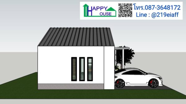 บ้านสำเร็จรูป MD-01 ขนาด 1 ห้องนอน 1 ห้องนั่งเล่น 1 ห้องน้ำ - Image 8